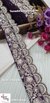 Majenta Pearl Scallop Embroidery Lace