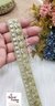 Radiant Mint Green Threaded Designer Trim