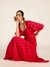 Red Melanie Long Dress