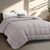 Soft Microfiber Fleece Snow Cover Quilt