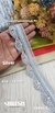 25951-C Silver Jhalar Gota Pankha Moti Lace