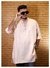 Men’s Linen Short Kurta Beige