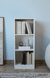 Whitman Open Bookshelf (3 Compartments)- White Finish
