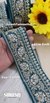 Royal Floral Embroidered Border Rama