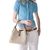 Deco Canvas Crossbody Tote Bag