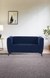 neudot Diva Sofa for Living Room |2 Persons Sofa|Premium Fabric with Cushioned Armrest | Solid Wood Frame|2 Seater in Cobalt Blue Color