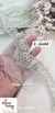 Light Gold Scalloped Floral Dori Lace