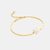 Signature C Heart Cuff Bracelet