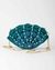 Seashell Secret Crochet Clutch - Blue
