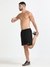 Mens Athleisure Shorts | Quick Dry - Black
