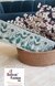 The Flower Garden Blue Embroidered Trim