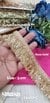 Feather-Inspired Jhalar Lace Rose Gold