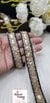 Gota Gold zari  Fusion Dark Green  Fabric Embellishments