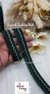 Forest Green Ruffle Edge Trim