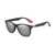 AUGEN Unisex Adult Sport Polarized Sunglasses (Black Frame, Silver Lens) (Medium) - Pack of 1