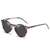 AUGEN By Visions India Retro Vintage Round Polarized Unisex Sunglasses UV400 Protected Medium Size (Multi, 106)