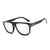 AUGEN By Visions India Retro Vintage Rectangular Abstract Unisex Sunglasses UV400 Protected Medium Size (Silver, 132)