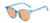 AUGEN By Visions India Retro Vintage Square Abstract Unisex Sunglasses UV400 Protected Large Size (Blue, 135)