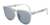AUGEN By Visions India Retro Vintage Square Abstract Folding Unisex Sunglasses UV400 Protected Large Size (Grey, 136)