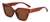 AUGEN By Visions India Retro Vintage Cateye Abstract Unisex Sunglasses UV400 Protected Medium Size (Brown2, 143)