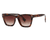 AUGEN By Visions India Retro Vintage Square Abstract Unisex Sunglasses UV400 Protected Medium Size (C4, 146)