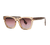 AUGEN By Visions India Retro Vintage Square Abstract Unisex Sunglasses UV400 Protected Medium Size (C5, 146)