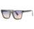 AUGEN By Visions India Retro Vintage Square Abstract Unisex Sunglasses UV400 Protected Medium Size (C6, 146)