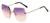 AUGEN By Visions India Retro Vintage Rimless Square Abstract Unisex Sunglasses UV400 Protected Medium Size (C7, 148)