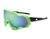 AUGEN By Visions India Sports Mirrored Wraparound Sunglasses for Cycling Cricket Riding Trekking Full Coverage UV 400 Protection Abstract Unisex Sunglasses Large Size (C5, 154)