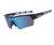 AUGEN By Visions India Sports Mirrored Wraparound Sunglasses for Cycling Cricket Riding Trekking Full Coverage UV 400 Protection Abstract Unisex Sunglasses Large (C5, 158)