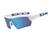 AUGEN By Visions India Sports Mirrored Wraparound Sunglasses for Cycling Cricket Riding Trekking Full Coverage UV 400 Protection Abstract Unisex Sunglasses Large (C9, 158)