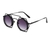 AUGEN By Visions India Retro Vintage Round Abstract Unisex Sunglasses UV400 Protected Medium Size (C4, 160)