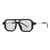 AUGEN By Visions India Retro Vintage Square Abstract Unisex Sunglasses UV400 Protected Medium Size (C4, 163)