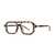 AUGEN By Visions India Retro Vintage Square Abstract Unisex Sunglasses UV400 Protected Medium Size (C7, 163)