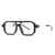 AUGEN By Visions India Retro Vintage Square Abstract Unisex Sunglasses UV400 Protected Medium Size (C9, 163)