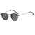 AUGEN By Visions India Retro Vintage Square Abstract Unisex Sunglasses UV400 Protected Small Size (C1, 167)