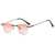 AUGEN By Visions India Retro Vintage Square Abstract Unisex Sunglasses UV400 Protected Small Size (C14, 167)