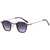 AUGEN By Visions India Retro Vintage Square Abstract Unisex Sunglasses UV400 Protected Small Size (C6, 167)