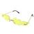 AUGEN By Visions India Retro Vintage Fire Design Rimless Flame Abstract Unisex Sunglasses UV400 Protected Medium Size (C15, 168)