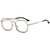 AUGEN By Visions India Retro Vintage Round Metal Abstract Unisex Sunglasses UV400 Protected Medium Size (C11, 170)