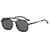 AUGEN By Visions India Retro Vintage Round Metal Abstract Unisex Sunglasses UV400 Protected Medium Size (C2, 170)