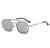 AUGEN By Visions India Retro Vintage Round Metal Abstract Unisex Sunglasses UV400 Protected Medium Size (C5, 170)