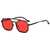 AUGEN By Visions India Retro Vintage Round Metal Abstract Unisex Sunglasses UV400 Protected Medium Size (C8, 170)