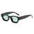 AUGEN By Visions India Retro Vintage Round Thick Abstract Unisex Sunglasses UV400 Protected Medium Size (C10, 173)