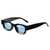 AUGEN By Visions India Retro Vintage Round Thick Abstract Unisex Sunglasses UV400 Protected Medium Size (C2, 173)