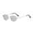 AUGEN By Visions India Retro Vintage Sleek Oval Metal Abstract Unisex Sunglasses UV400 Protected Medium Size (C5, 175)