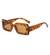 AUGEN By Visions India Retro Vintage Sleek Oval Metal Abstract Unisex Sunglasses UV400 Protected Medium Size (C2, 177)