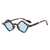 AUGEN Modern Hexagonal Plastic Unisex Sunglasses UV 400 Protected Small Size (178-C6)