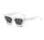 AUGEN Modern Cat Eye Plastic Unisex Sunglasses UV 400 Protected Medium Size (179-C7)