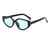 AUGEN Modern Cat Eye Plastic Unisex Sunglasses UV 400 Protected Large Size (183-C3)